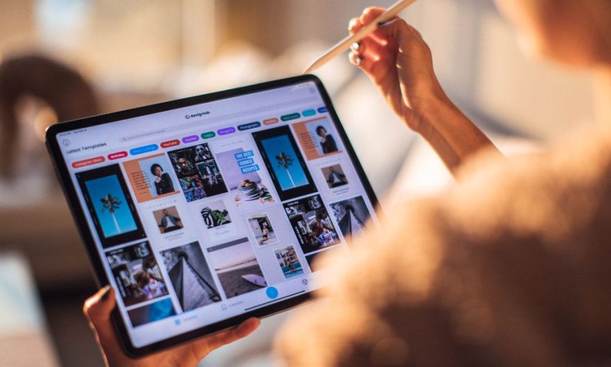 tablette montage vidéo